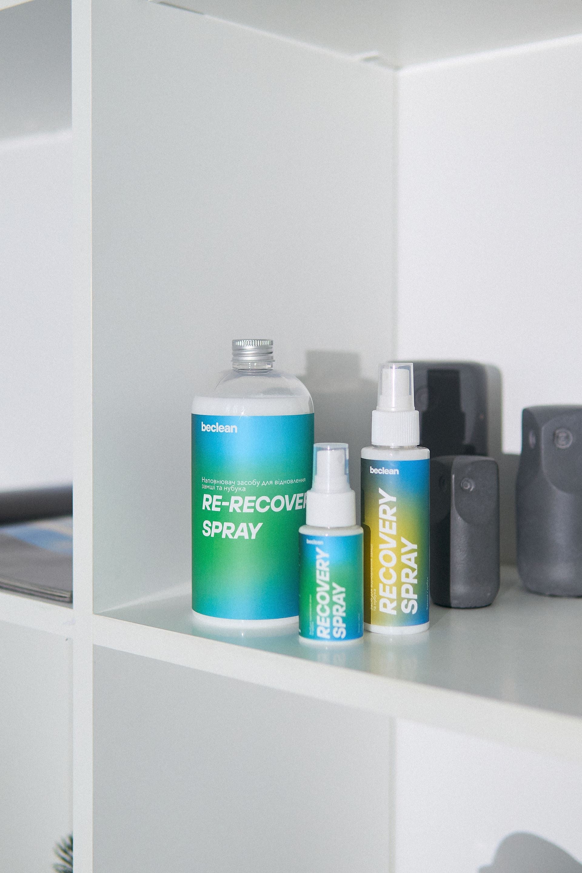 Suede and nubuck restorer refill Beclean RE-RECOVERY SPRAY 500 ml