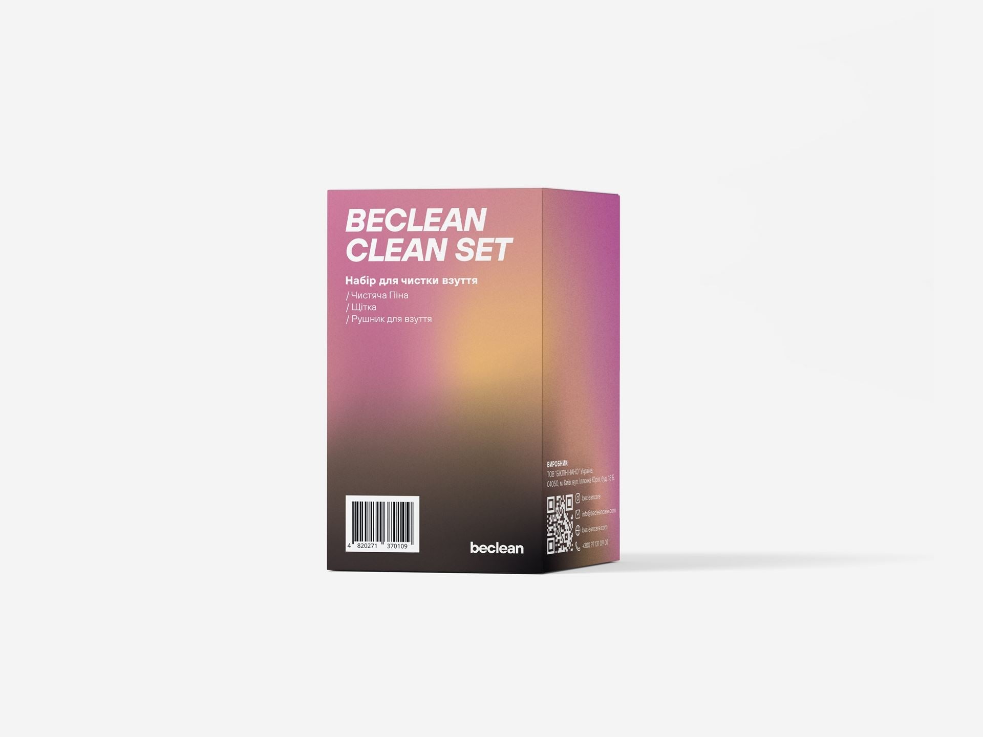 Shoe-cleaning kit Beclean CLEAN SET
