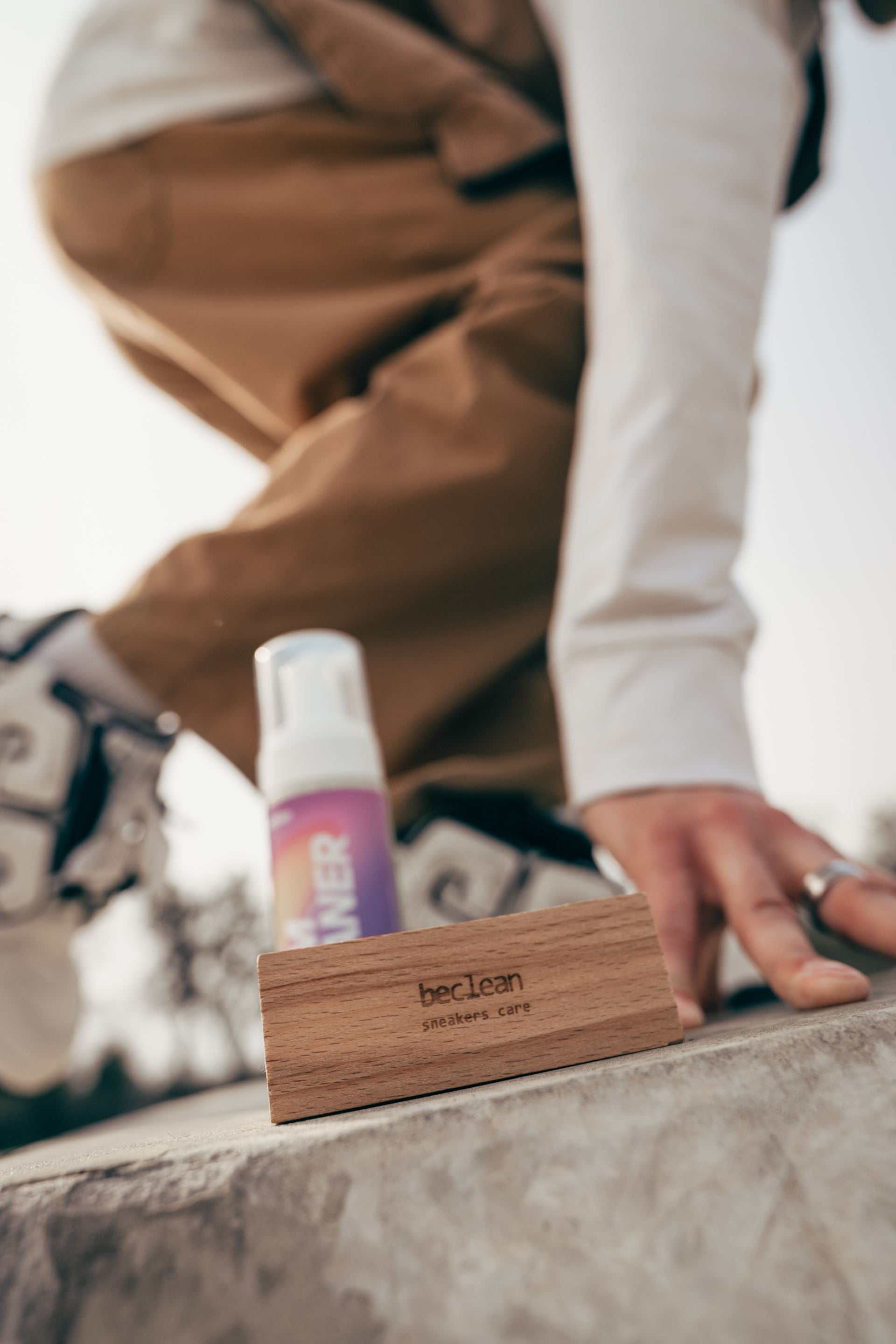 Shoe-cleaning kit Beclean CLEAN SET